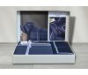 Постельное белье First Choice - VIP Pierre Navy Blue (Turkey), евро комплект